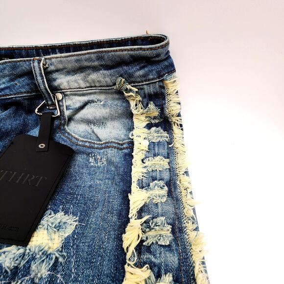 THRT DENIM-LUCAS-STRAIGHT LEG JEANS SIZE 40 - Picture 9 of 15